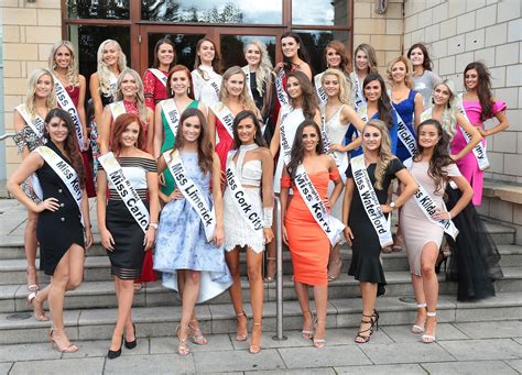 26 Miss Ireland 2018 Finalists Look Stunning In The Sunshine As They Dress To Impress Ahead Of