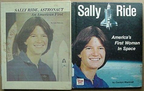 Sally Ride Americas First Woman Astronaut In Space 2 Books 1984