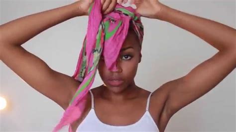 Headscarf Ideastutorial 4 Stylish Ways To Wear A Head Wrap Youtube