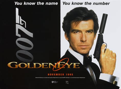 Goldeneye 1995 James Bond Movie Posters James Bond Movies James
