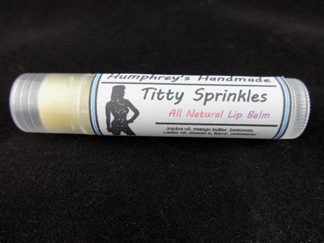 Titty Sprinkles Lip Balm Buttercream Frosting Flavor Cake