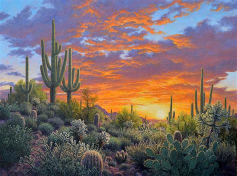 Only Arizona — Stephen Morath Desert Painting Southwest Art