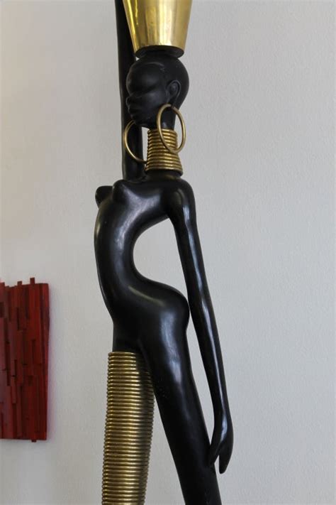 Monumental African Woman Sculpture At 1stdibs