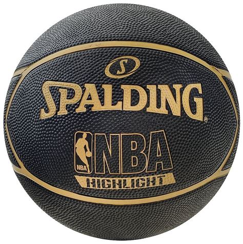 Piłka Spalding Nba Highlight Blackgold Basketopl