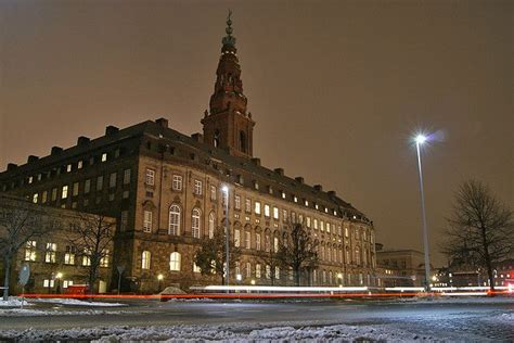 Christiansborg Palace Parliament In Copenhagen Castle Houses