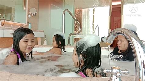 Okada Bubble Bath Lala Sisters Youtube