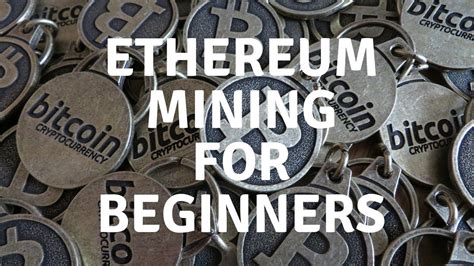 Ethereum Mining How To Start Mining Youtube