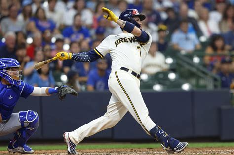 MLB Roundup Brewers Earn Wild Walk Off Win Over Cubs Inquirer Sports