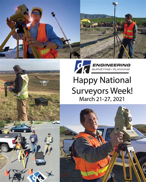 Happy National Surveyors Week Dk Engineering