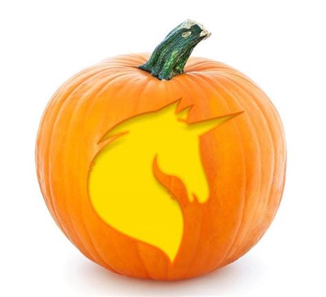 Printable Unicorn Pumpkin Carving Stencils Printable