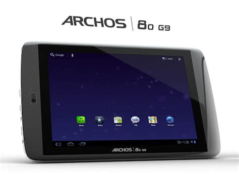 Archos Presenta Nuovi Tablet G9 Android Honeycomb Con Display Da 8 E 10
