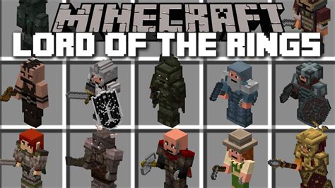 Minecraft Lord Of The Rings Mod Spawn Huge Cities And Watch Them Grow