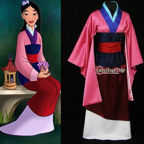 Custom Made Hua Mulan Dress For Adult Cosplay Costume For Women