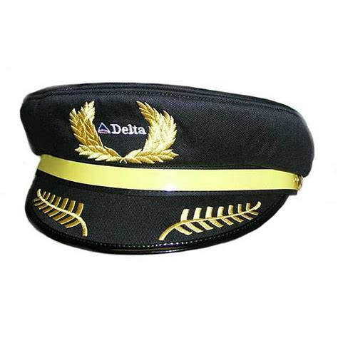 Delta Pilot Hat