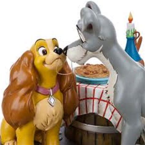 Lady And The Tramp Bella Notte Figurine