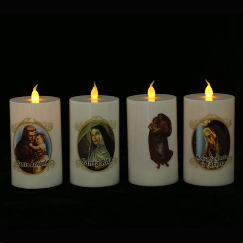 2019 High Quality Battery Operated Flameless Religious Votive