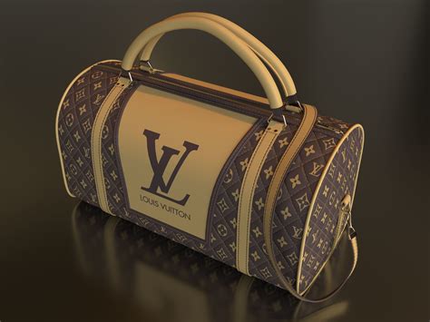 vuitton 3D Bag Louis Vuitton | CGTrader