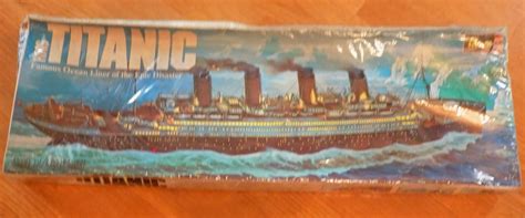 Complete Sealed Revell Rms Titanic Model Kit From 1976 1570 Etsy