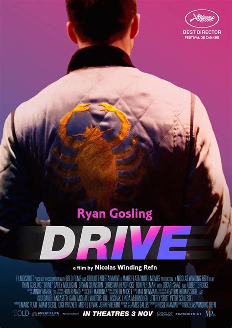 Drive Movie Poster Marrakchi Posterspy