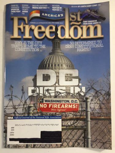 Americas 1st Freedom Magazine October 2017 Ebay