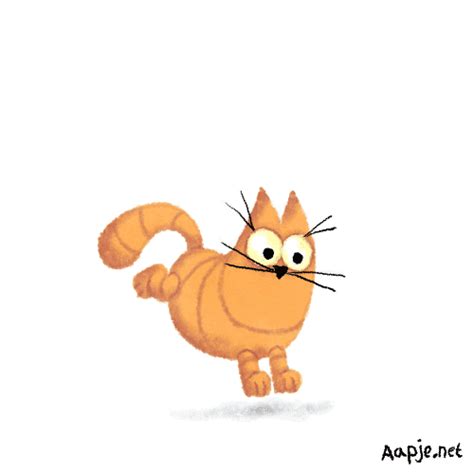 Cat Animation  By Aap Find And Share On Giphy