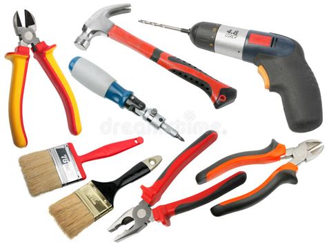 Set Of Hand Tools Stock Image Image Of Revival Group 14629693