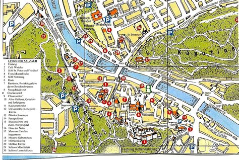 Map Of Austria Salzburg Maps Of The World