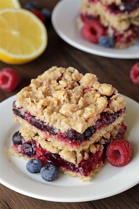 Berry Bars With Vegan Whole Grain And Dairy Free Options Please