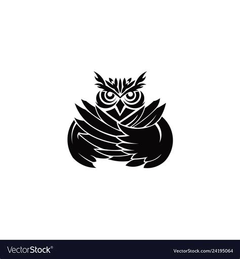 Owl Logo Royalty Free Vector Image Vectorstock