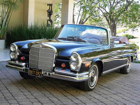 1968 Mercedes 250se Cabriolet Older Cosmetic Restoration Lovely