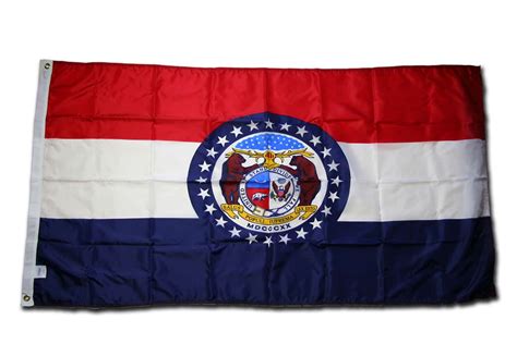 Missouri State Flag Outdoor Gibson Flag And Flagpole