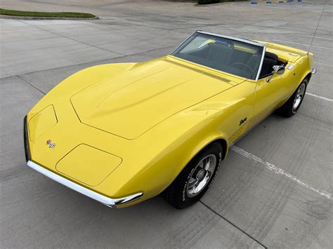 1970 Daytona Yellow Corvette L46 Convertible Corvette Mike Used