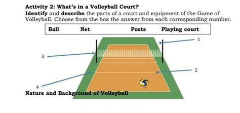 Identify Andbdescribethe Parts Of A Court And Equipment Of The Game