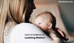 Covid Guidelines For Lactating Mothers X