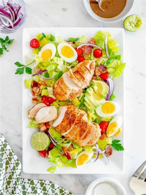 Chicken Club Salad Recipe Randa Nutrition