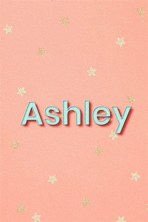 Ashley Name Word Art Typography Wit Word Art Typography Ashley