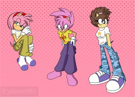 Fleetway Amy Outfits By Jalonso980 On Deviantart