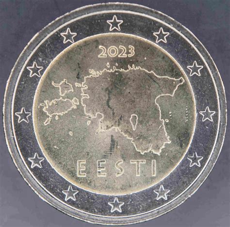 Estonia Euro Coins Unc 2023 Value Mintage And Images At Euro Coinstv