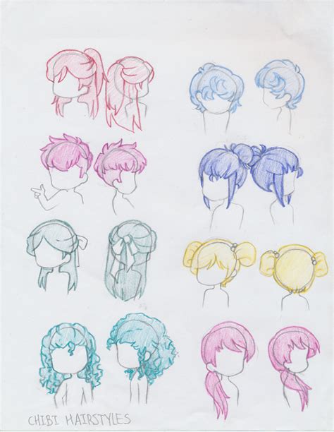 Chibi Hair By Rachaelltroy On Deviantart