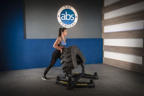 The Abs Company Tireflip 180 For Small Group Training Abs Functional