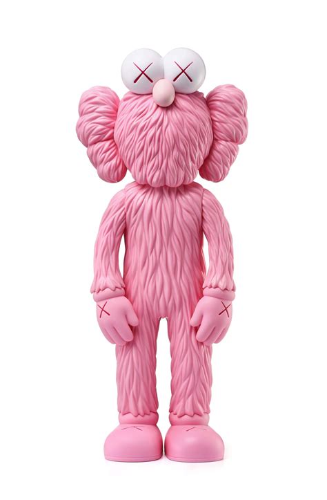 Kaws Kaws Bff Set Of 3 Kaws Pink Black Blue Bff Kaws Wallpaper