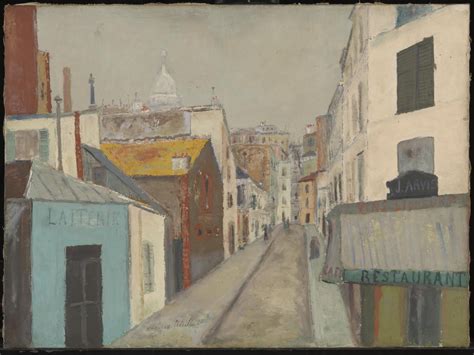 ‘le Passage Cottin Maurice Utrillo C1910 Tate Paris Painting