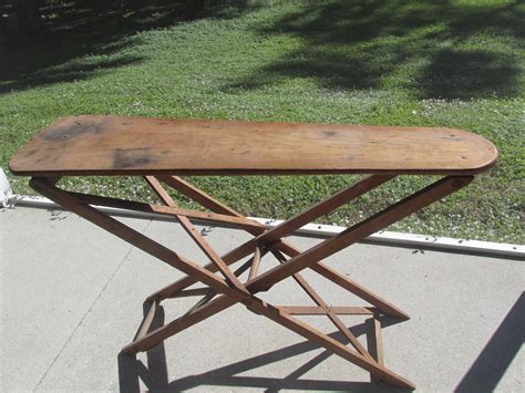 Antique Wooden Ironing Board For Sale Antique Poster