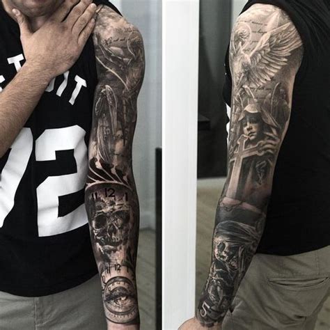 Update More Than 72 Good And Evil Sleeve Tattoos Ineteachers