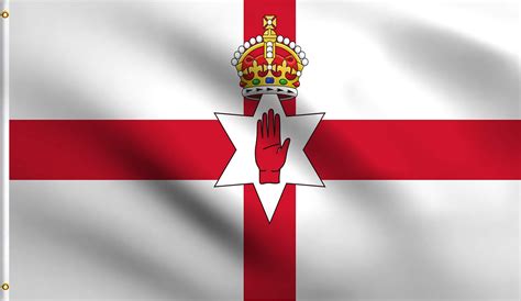 Buy Dmse Northern Ireland Irish Ulster Meirge Uladh Heraldic Banner 3x5