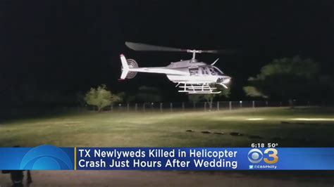 Newlyweds Killed In Helicopter Crash In Texas Youtube