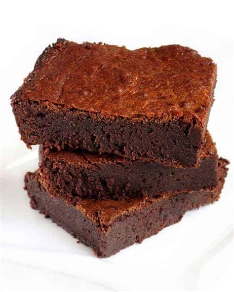 Fudgy Double Chocolate Cappuccino Brownies I Am Baker