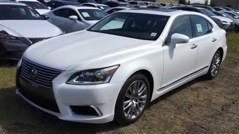 White 2015 Lexus Ls 460 Awd Swb Technology Package Review West