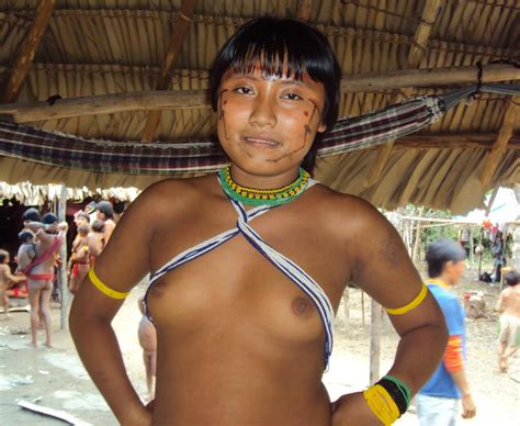 Public Nudity Project Yanomami People Brazil