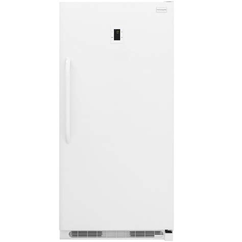 Stock up on groceries with this ge manual defrost chest freezer. Frigidaire 20.5-cu ft Frost-Free Upright Freezer (White ...